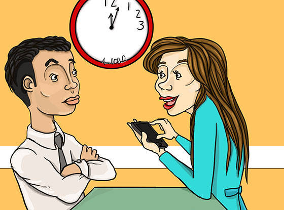 5. On the flip side though, it only takes 15 minutes for a man to form his impression of a woman