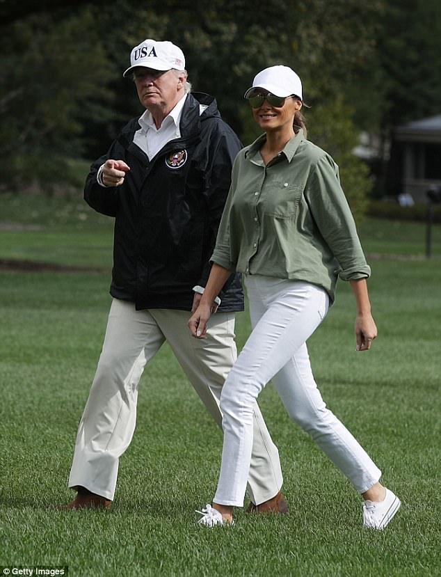 trump and wife 