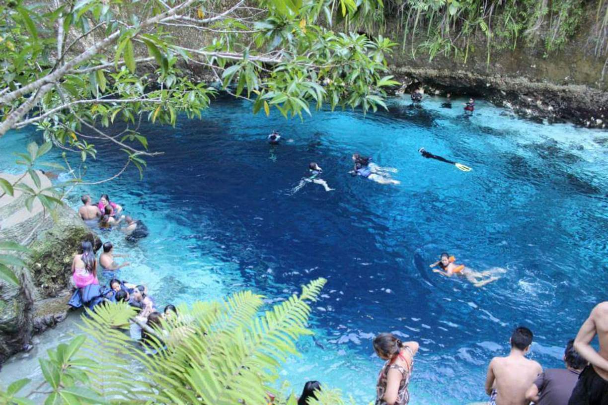 Enchanting River (Hinatuan River) In Surigao Del Sur, Philippines