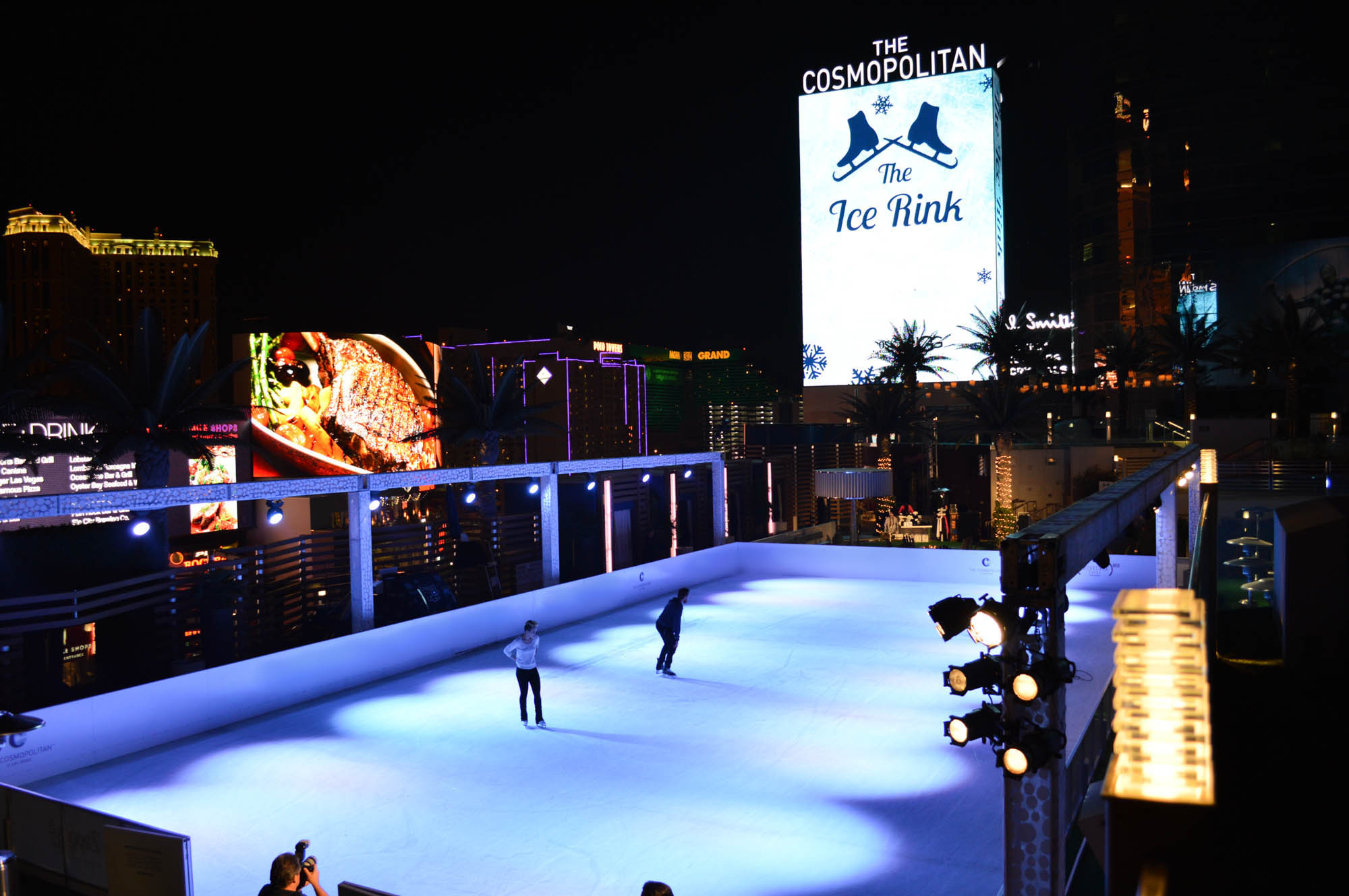 Skating Rink At The Cosmopolitan