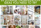 These 10 organizing and storage ideas help maximize space in small homes effortlessly.