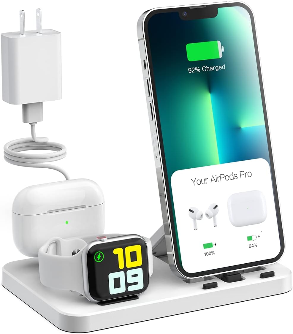 A Gift For Your Mom: 3 in 1 Charging Station for Apple 