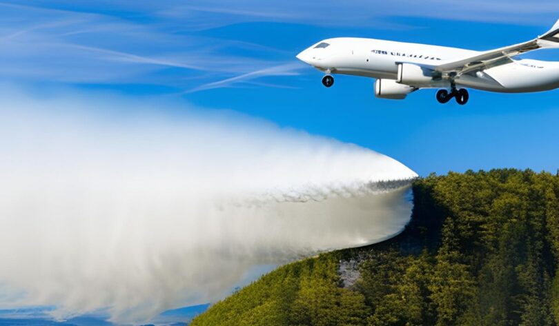 White Plane Streaks Are Warming The Planet