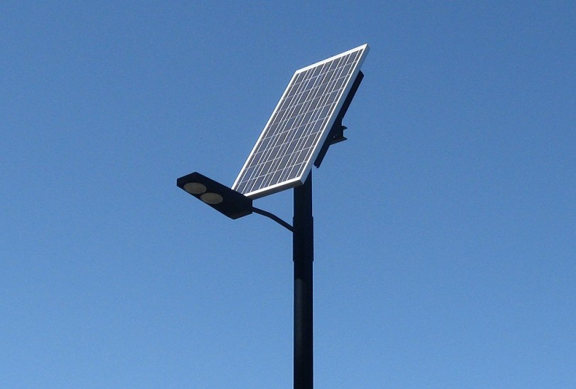Solar street light