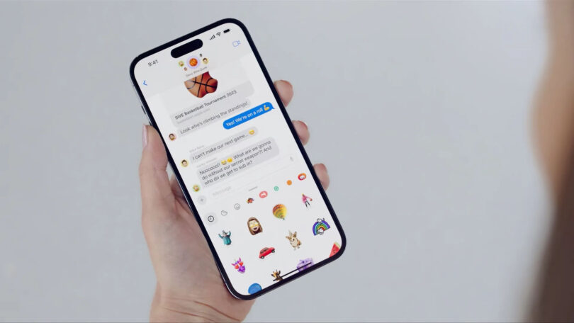 iOS 17 Stickers Feature
