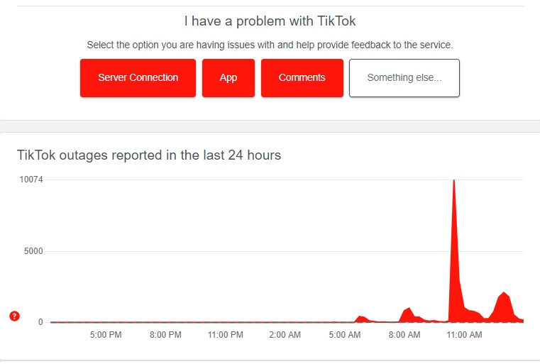 TikTok Is Down
