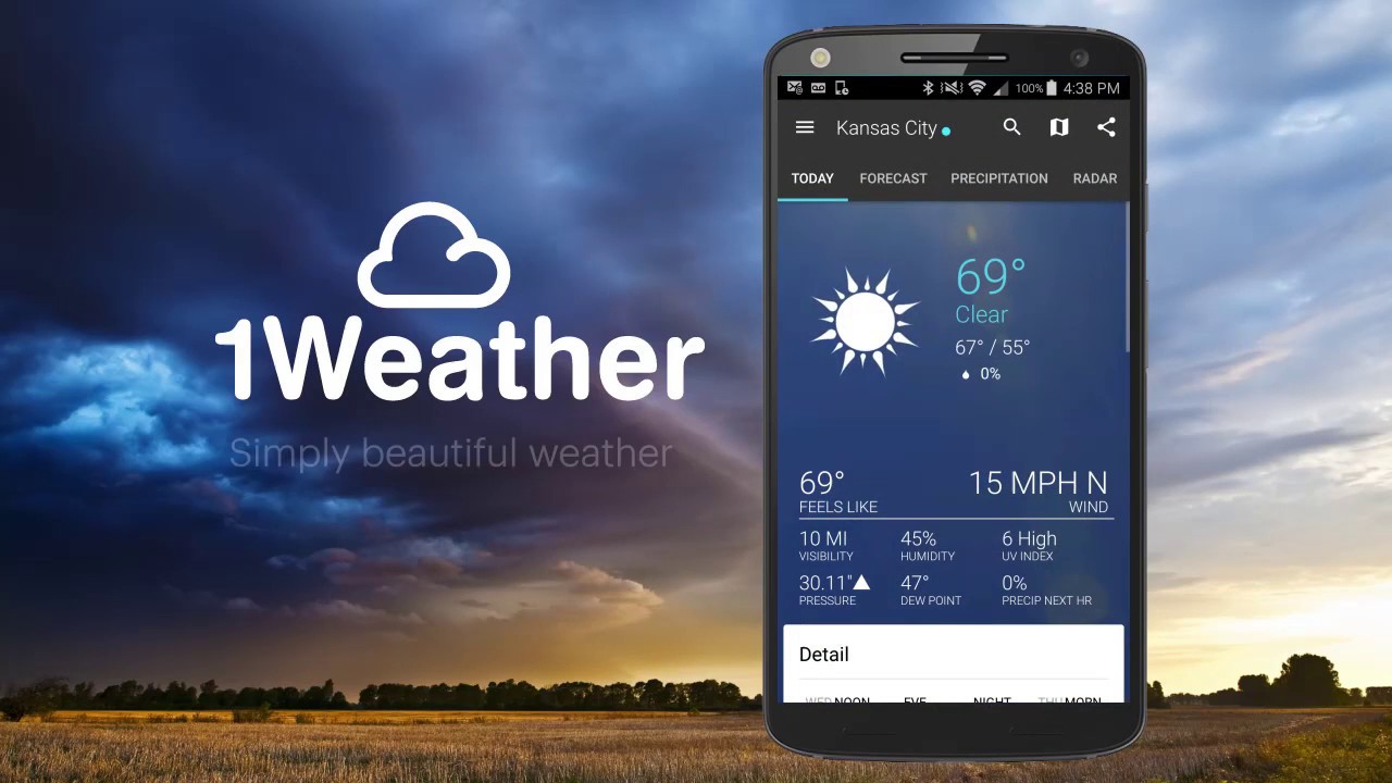 1weather app