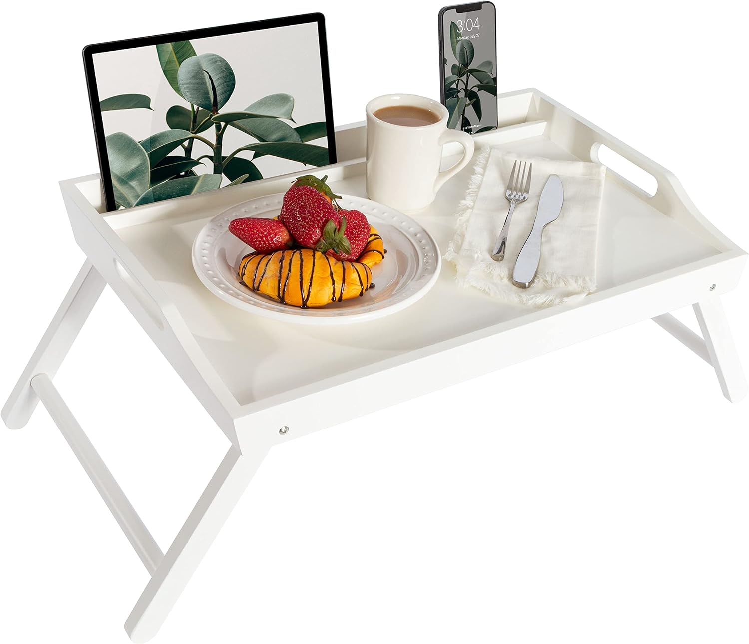 LapGear Rossie Home Bed Tray With Phone Holder