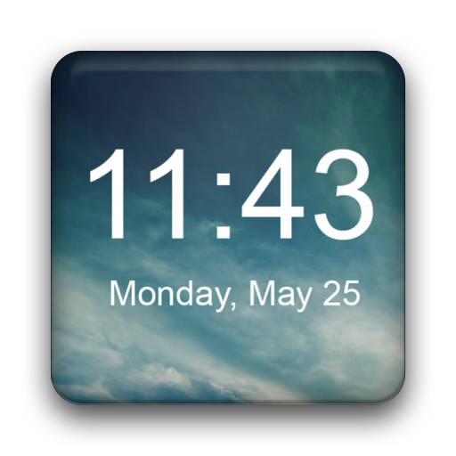 Maize Digital Clock Widget