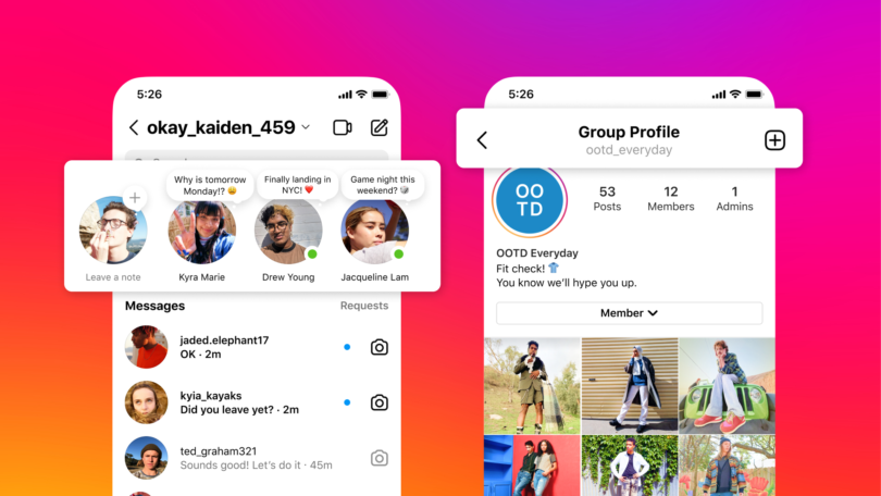 Instagram Removes Notes from Feed and Reels