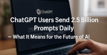 ChatGPT users send 2.5 billion prompts daily, revealing how generative AI is redefining tasks, communication, and digital workflows. Explore its broader impact on AI development.
