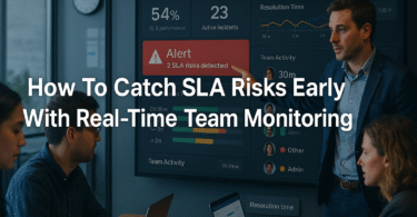 Proactively detect and resolve SLA risks using live team monitoring tools. Learn how real-time insights can prevent SLA violations and improve operational performance.