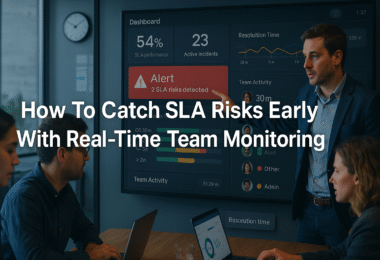 Proactively detect and resolve SLA risks using live team monitoring tools. Learn how real-time insights can prevent SLA violations and improve operational performance.