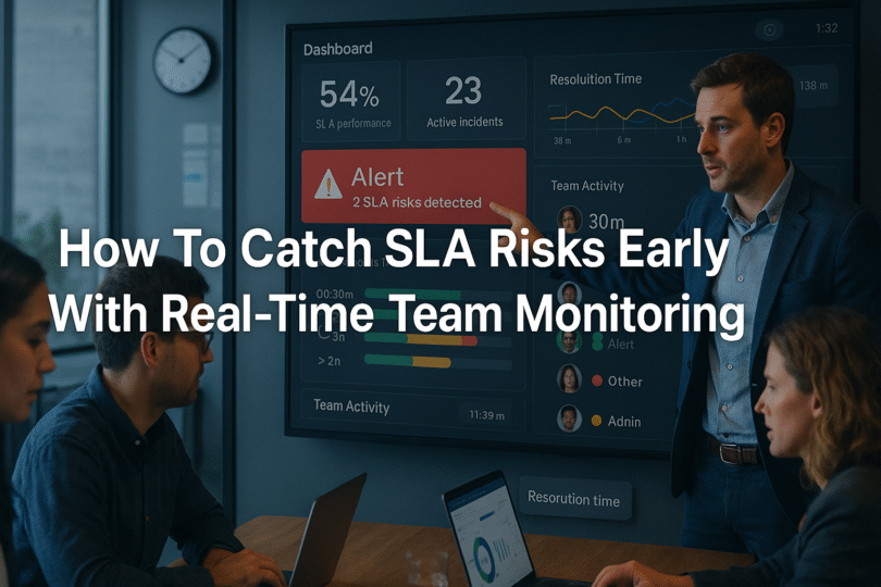 Proactively detect and resolve SLA risks using live team monitoring tools. Learn how real-time insights can prevent SLA violations and improve operational performance.