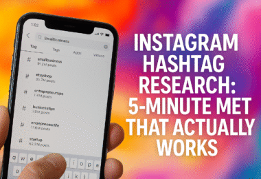 Find out how to research Instagram hashtags in 5 minutes using this quick, effective method. Perfect for creators, brands, and marketers.