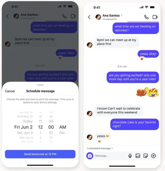 Instagram’s also giving more business users access to scheduled DMs