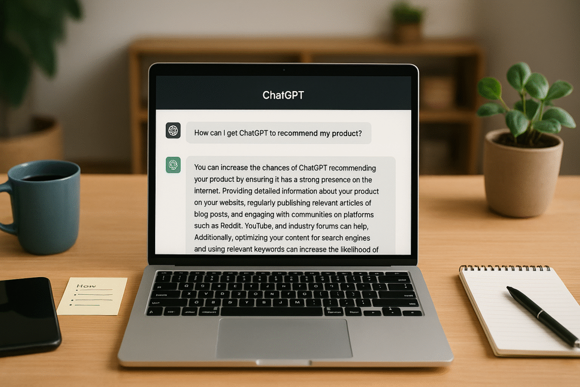How to Win at AEO i.e. Get ChatGPT to Recommend Your Product