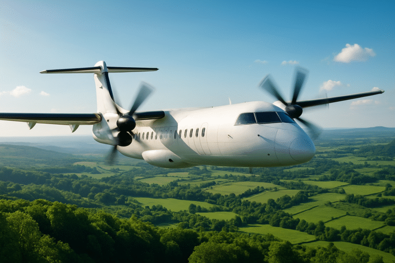How Turboprops Contribute to Low-Emission Regional Aviation