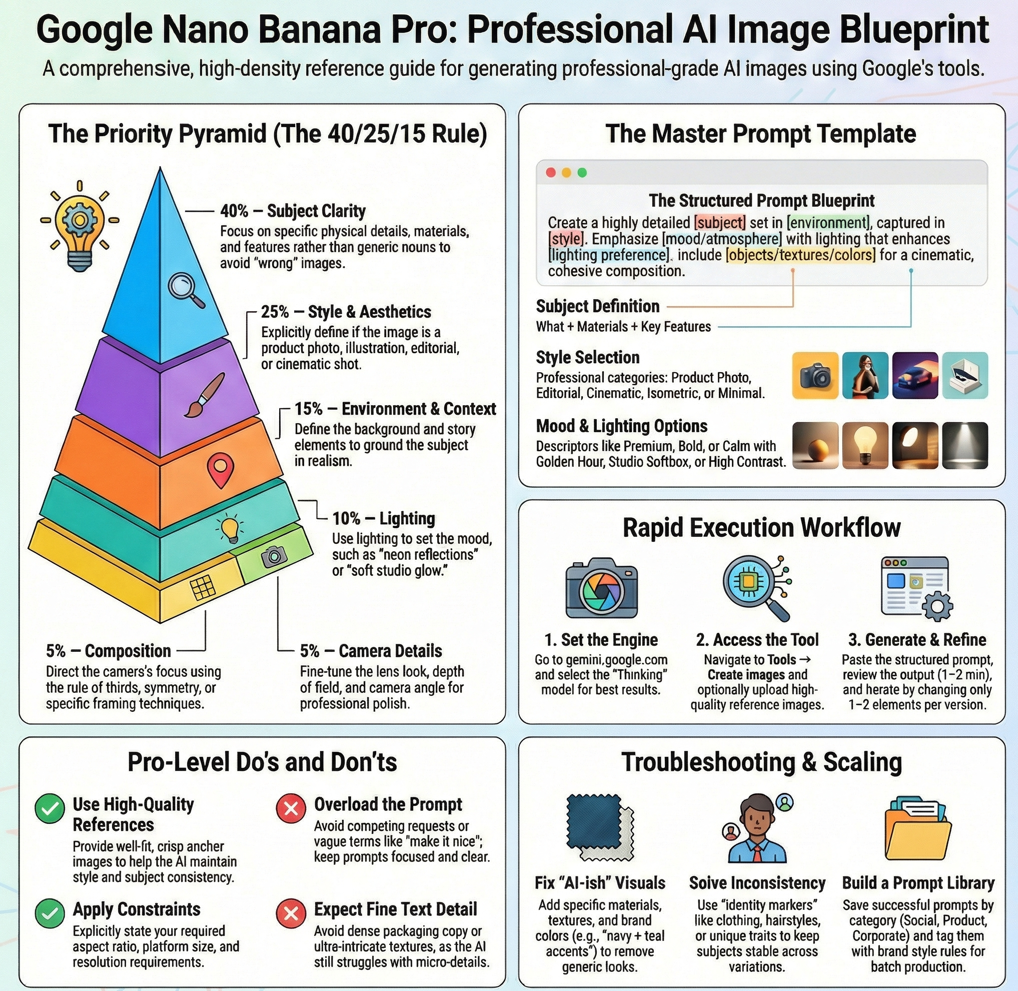 Google AI Image Blueprint Guide