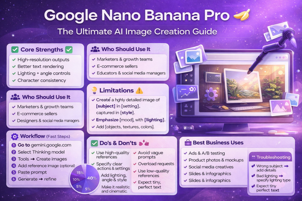 How to Create Professional AI Images with Google Nano Banana Pro