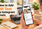 add alt text to Instagram posts