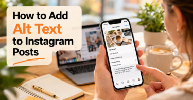 add alt text to Instagram posts