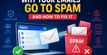 Learn why your emails go to spam and how to fix it with SPF, DKIM, DMARC, list hygiene, and proven email deliverability best practices.