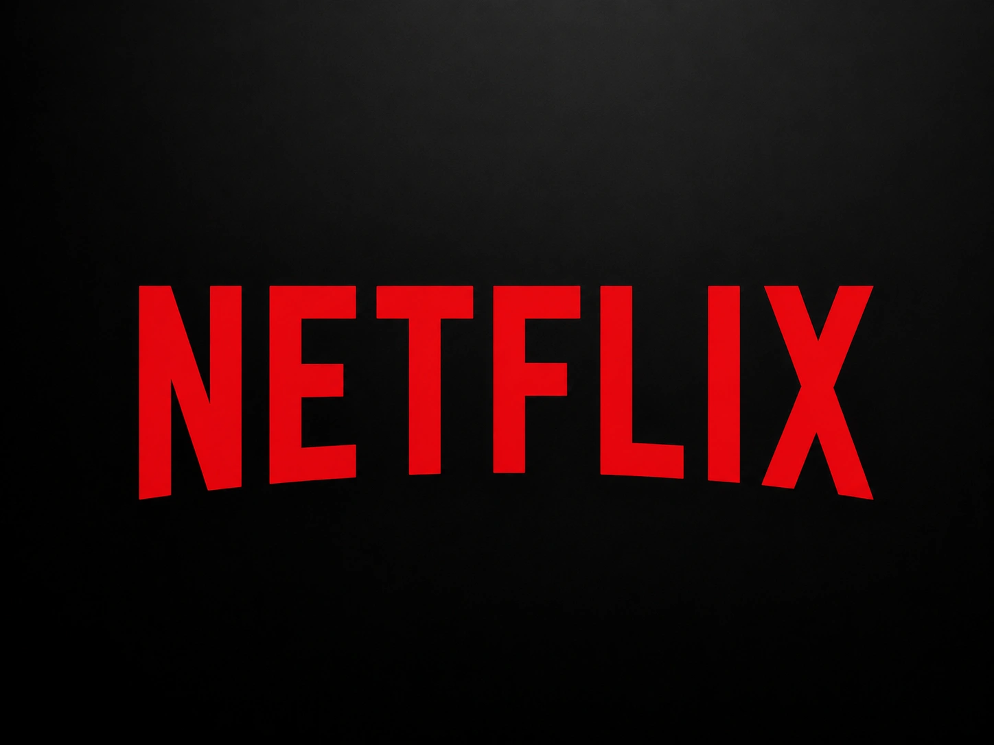 Netflix home screen showing recommended shows and continue-watching row