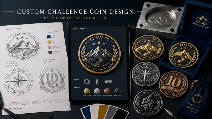How to Design a Custom Challenge Coin From Concept to Production