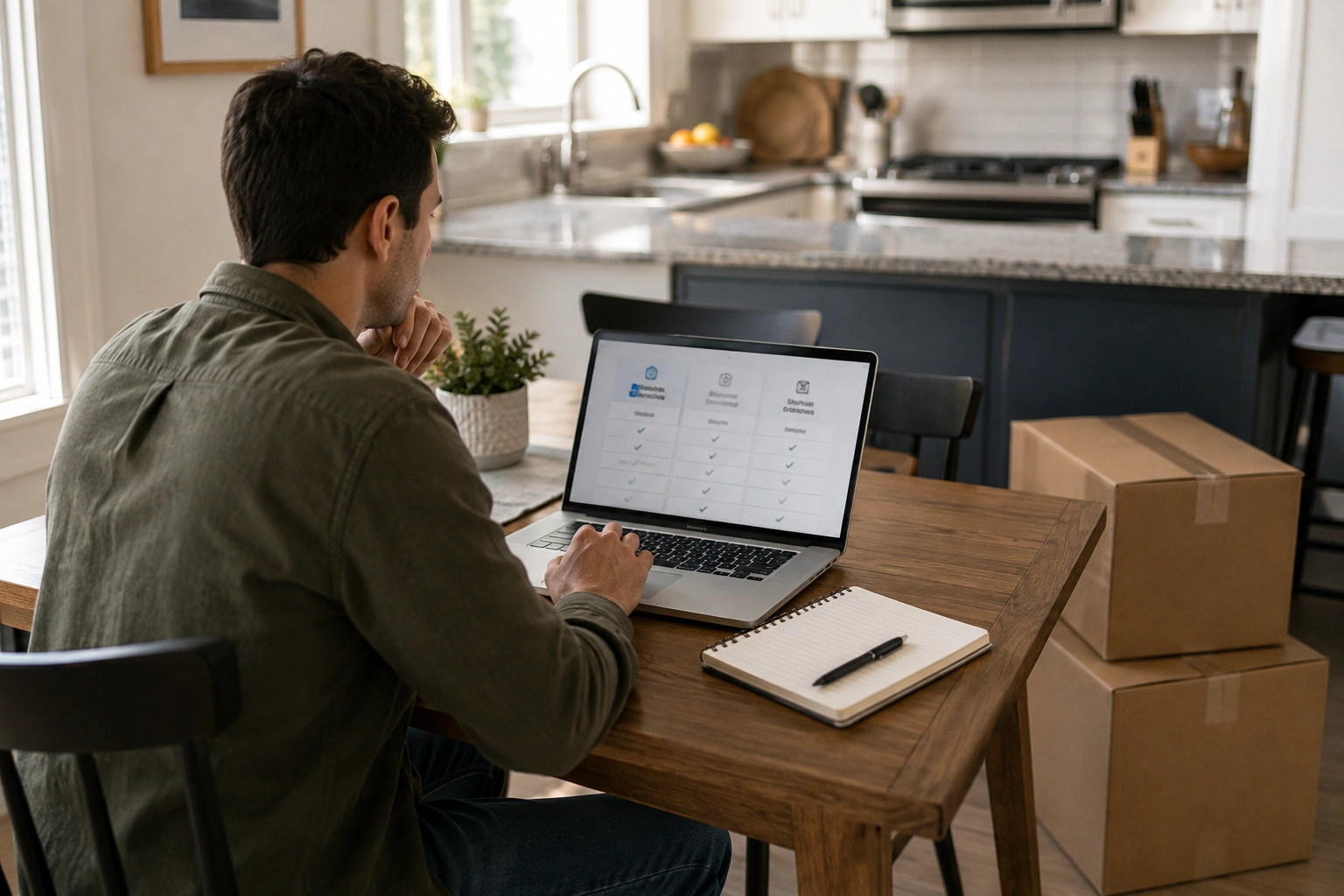 Comparing long distance moving companies for different types of moves