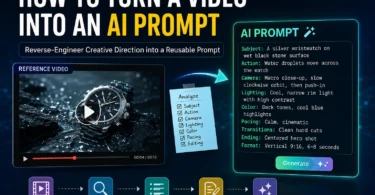 How to turn a video into an AI prompt