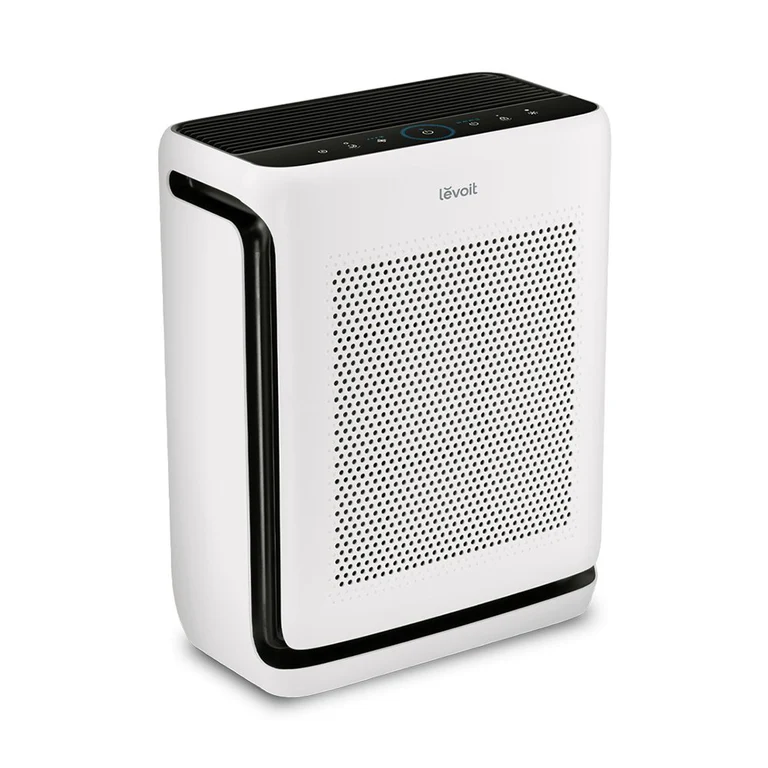 Levoit Vital 200S-P pet air purifier with U-shaped inlet in a home