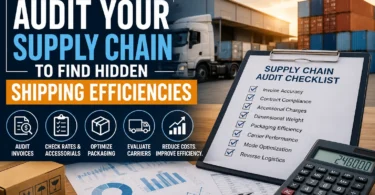 Supply Chain Audit for Hidden Shipping Efficiencies
