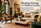 Blending Kolkata heritage architecture with modern luxury interior design by Decorilla Interio